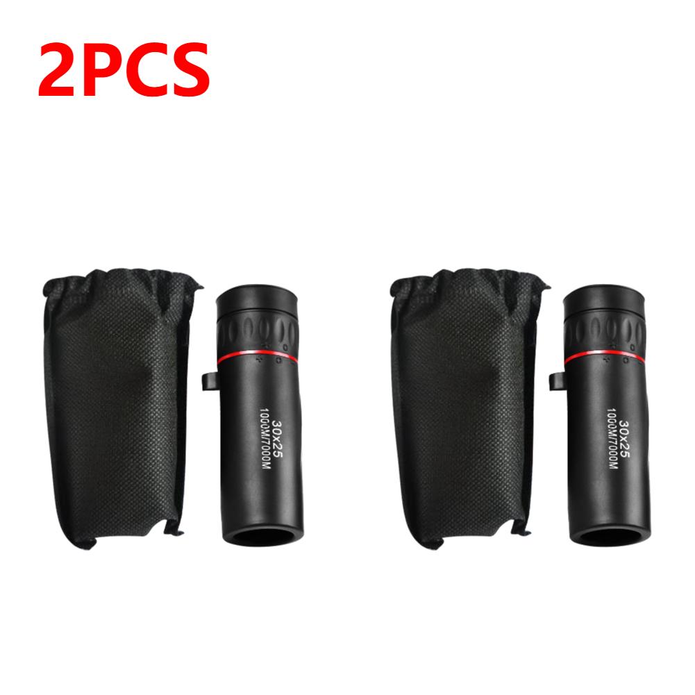 High Definition Monocular Telescope 30X25 Waterproof Mini Portable Zoom 7X Scope Monocular Telescope For Travel Hunting