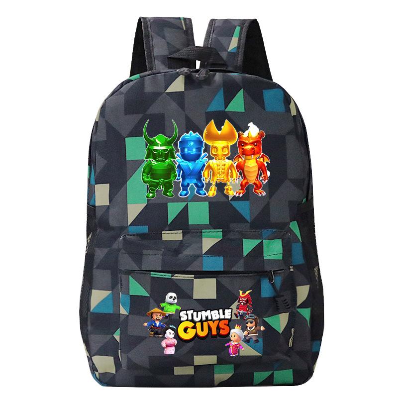 Game Collision Party Peripheral Printed Backpack Children'S Casual Backpack