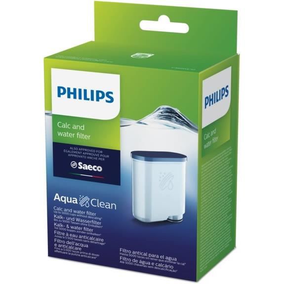 Filtre machine a café Espresso - Philips / SAECO - CA6903/10 - Filtre aquaclean eau et calcaire x1