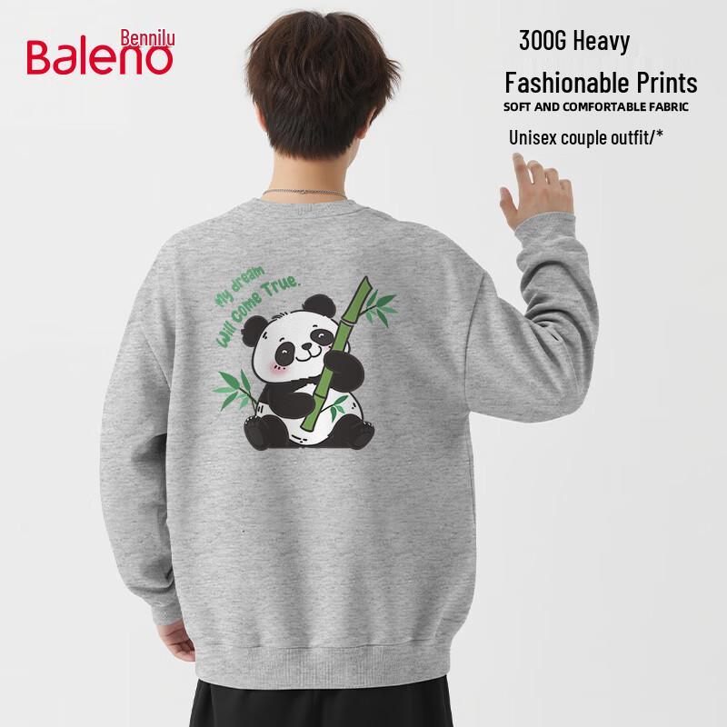 Baleno Men s Lucky Panda Graphic Sweatshirt M