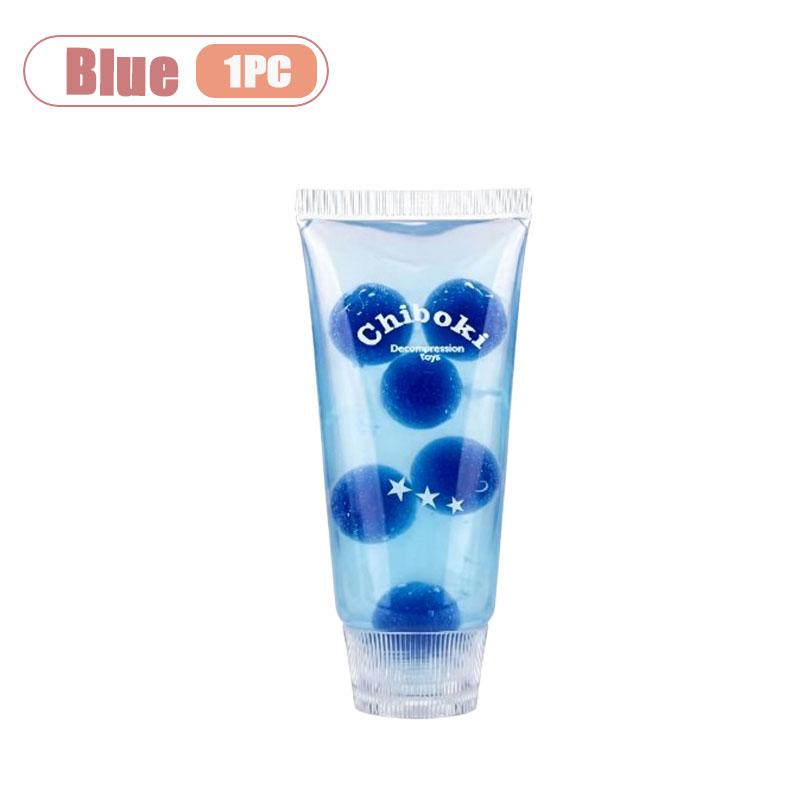 1-10PCS Toothpaste Tube Soft Gel Squishy Slow Rising Stress Relief for Adult Fidget Sensory Decompression Cute Pocket Gadget