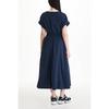 VOV String Band Roll Up Short Sleeve Dress 7124337101