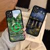 Van Gogh Oil Painting For IPhone 17 16 15 Pro Max Case 14 Plus 13 12 11 For Magesafe Magnetic Wireless Charge Cover