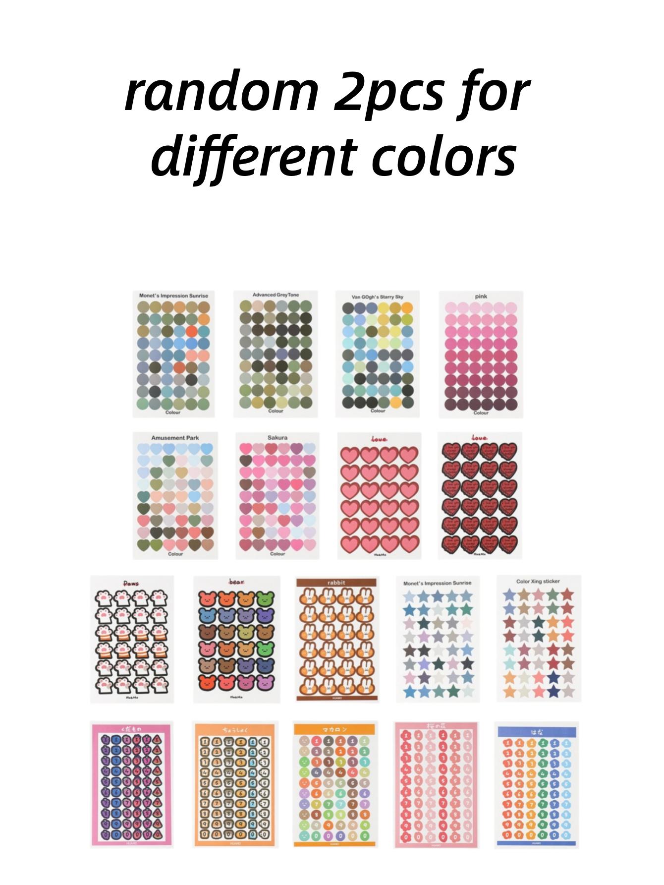 

Cute Stickers Flower Star Rabbit Smile Face Decorative Stickers For Scrapbooking Diary Journal DIY Craft Decoration A7961