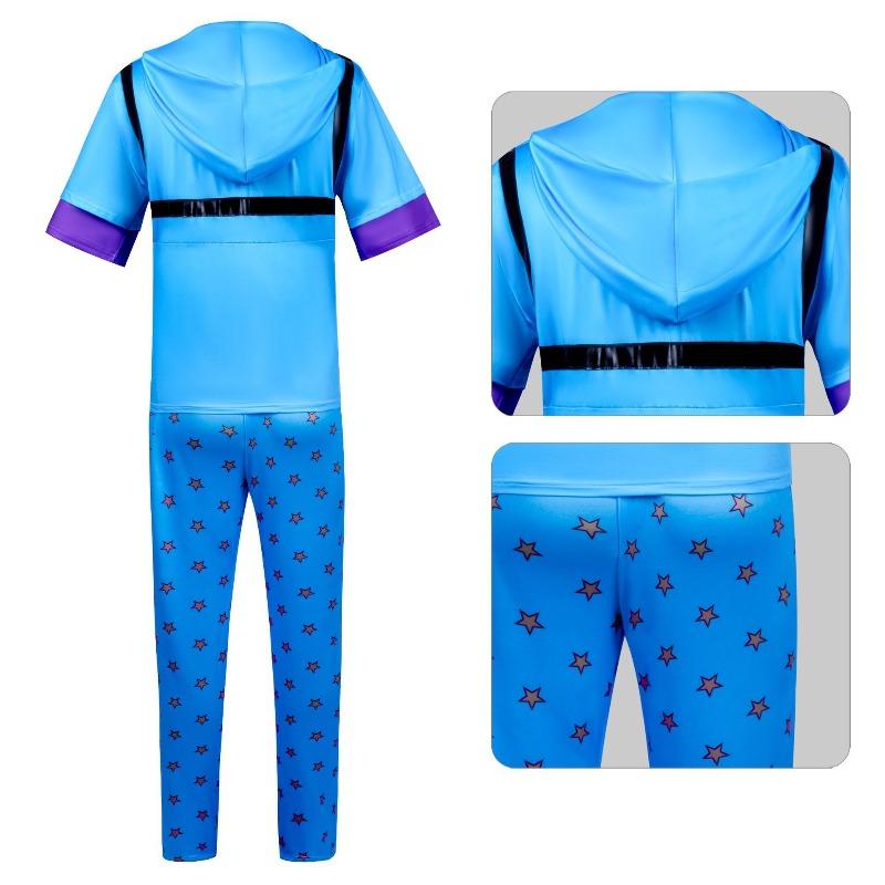 JOJO's Fantastic Adventure Costumes Jonny Yoro Jonathan Jonda Cosplay Anime Costume