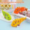 Wind-up Wiggling Fish Toy for Children - Fun Spring-powered Cartoon Animal Gift.