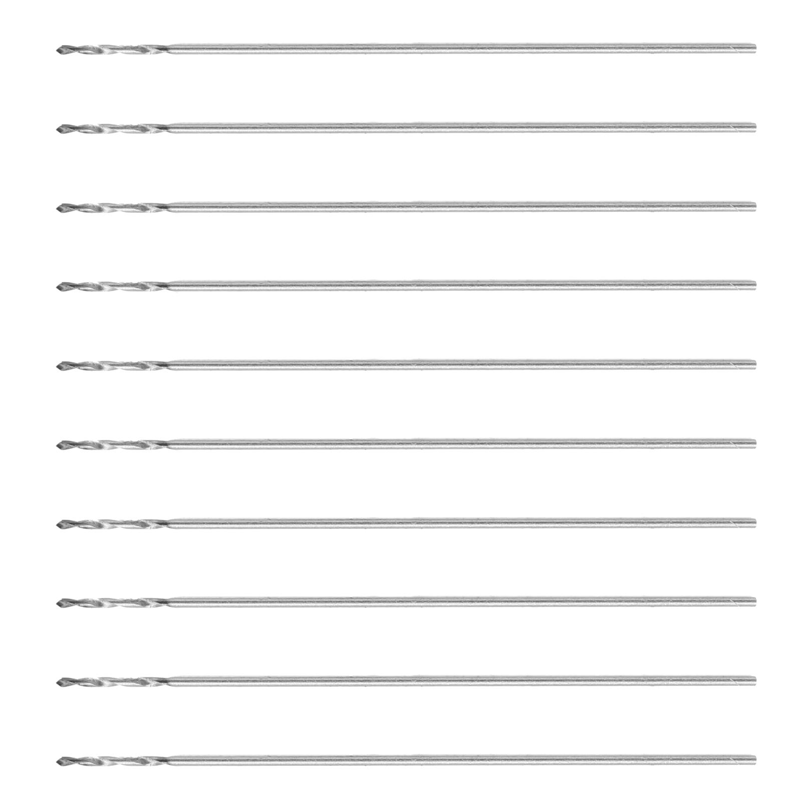 

10 шт. спиральных сверл с маленьким прямым хвостовиком для сверлильных станков K10 0,3 мм