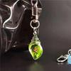 7 Pcs Ocean Style Conch Pendant Acrylic Glow in Dark Conch Pendant Keychain Women Keychain Jewelry