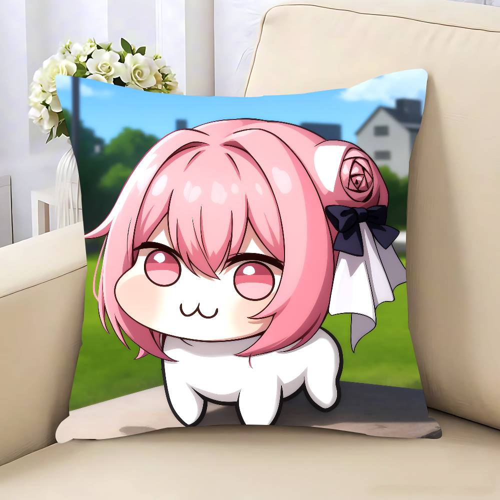 Anime Doro-O Pillow Case Removable Washable Cushion Cover – All-Season Soft Linen