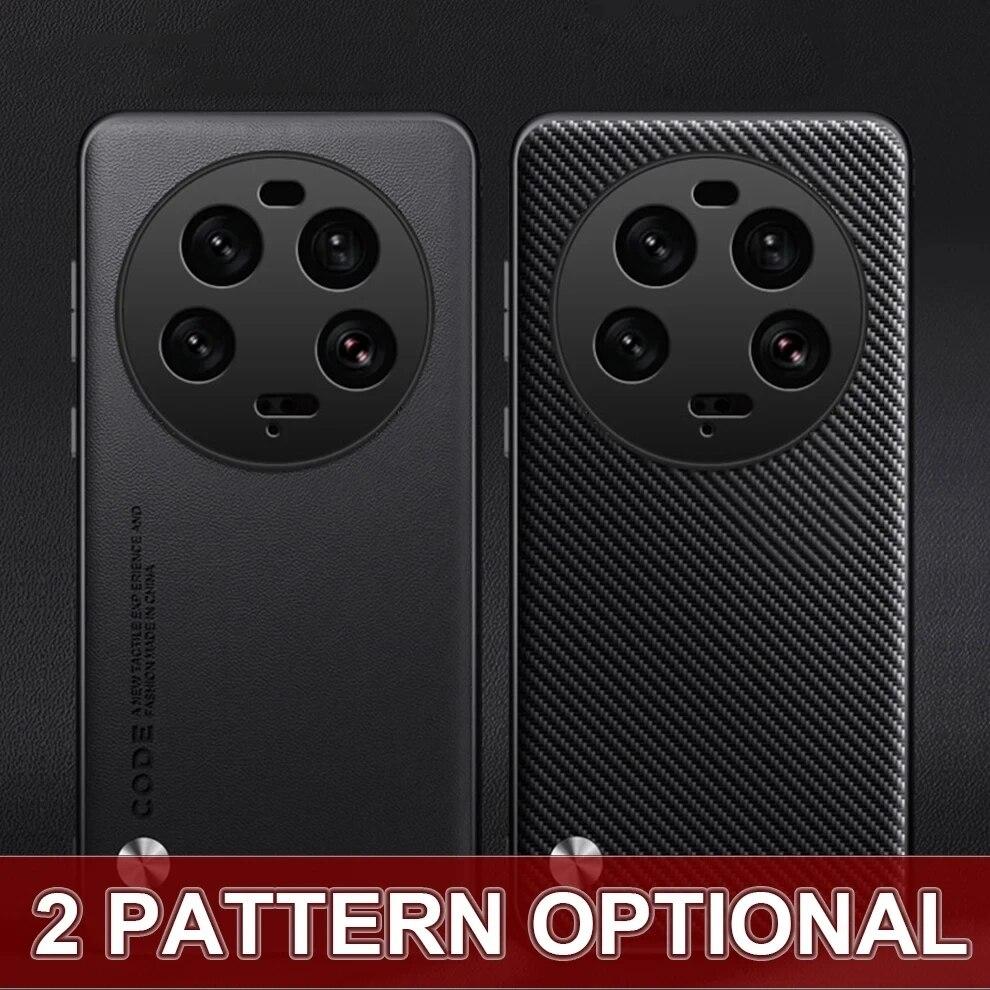Case For Xiaomi 14 Ultra 14 Pro Cover Luxurious Leather Skin Friendly Anti-Slip Phone Case For MI 13 Ultra 13 Lite 13 Pro Shockproof Bumper