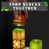 Block Building Lamp 16 Customizable Light Up Blocks - Interactive Decoration, Toy, Nightlight for Kids, Gamer Room Decor, Gaming Gift
