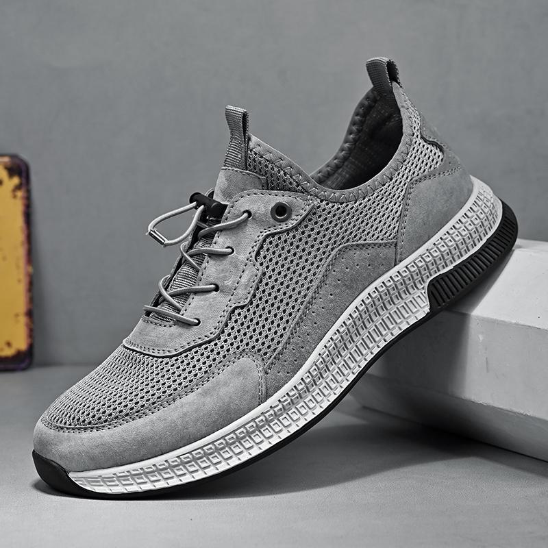 Mode Sommer Mode Herren Handgefertigte Slipper Lässige Leder Herren Slipper Atmungsaktive Herren Outdoor Schuhe Slipper Mokka-Schuhe