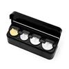 Box Coin Storage Case Car Coin Holder Car Coin Storage Organizer Drawer Storage Organizer Car Coin Holder Black JEWEDECO