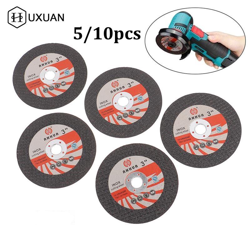 5/10pcs 75mm Mini Cutting Disc Circular Resin Grinding Wheel For Angle Grinder Polishing Cutting Disc Electic Cutting Sheet