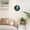 2D Flat Hanging Decorative Signs,interior Wall or Door Decoration,garden Decoration,the Pattern Is Mushrooms and Forests,housewarming Gift for Friends