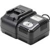 Chargeur de batterie - KRAFTMANN - 9260-2 - 18 V - Compatible avec clé à choc - Noir