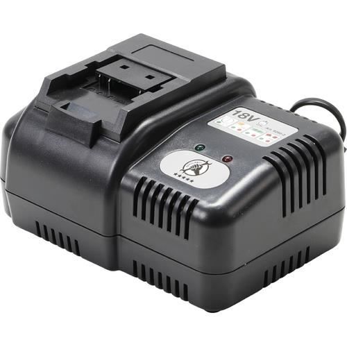 Chargeur de batterie - KRAFTMANN - 9260-2 - 18 V - Compatible avec clé à choc - Noir