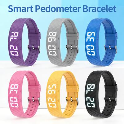 Smart Bracelet LED Digital Waterproof Smart Clock Smartband With Running Pedometer Monitor Smart Band Vibration Alarm Reminder