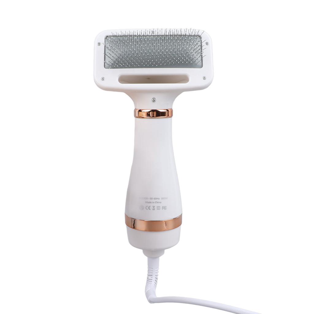 Portable Pet Grooming Dryer 2 In 1 Handheld Dog Slicker Brush and Dog Hair Dryer for Dogs Cats