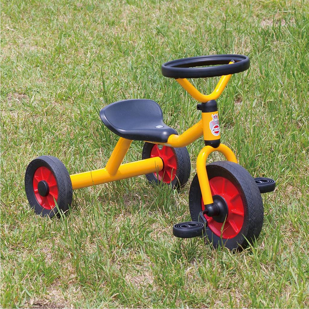 Bornelund Windsor Pelican Tricycle with Round Handles, Yellow, for Ages 18 Months and Up, WI41545