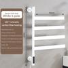 Carbon Fiber Intelligent Drying Electric Towel Rack Household Bathroom Constant Temperature Heating And Drying Storage Holder