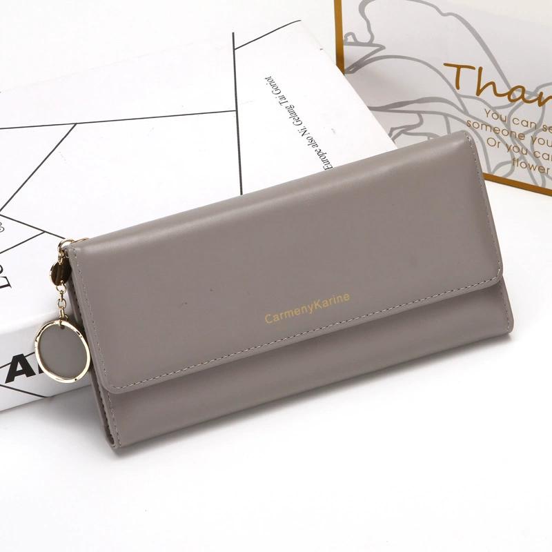New Fashion Women Wallets Long Style Multi-functional Purse Fresh PU Leather Female Clutch Card Holder