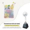 Baby Shower Bath Toys White Baby Kids Toy Storage Mesh With Strong Suction Cups Toy Bag Net Bathroom Organizer For Kids Toddlers