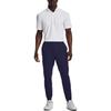 Under Armour Solid Color Elastic Waist Joggers Men Bottoms Midnight-Blue 1374766-410