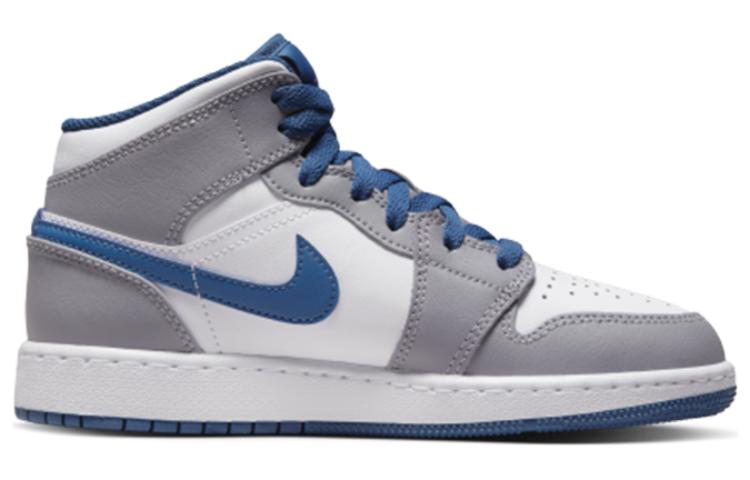 Jordan 1 Mid True Blue Cement GS DQ8423-014