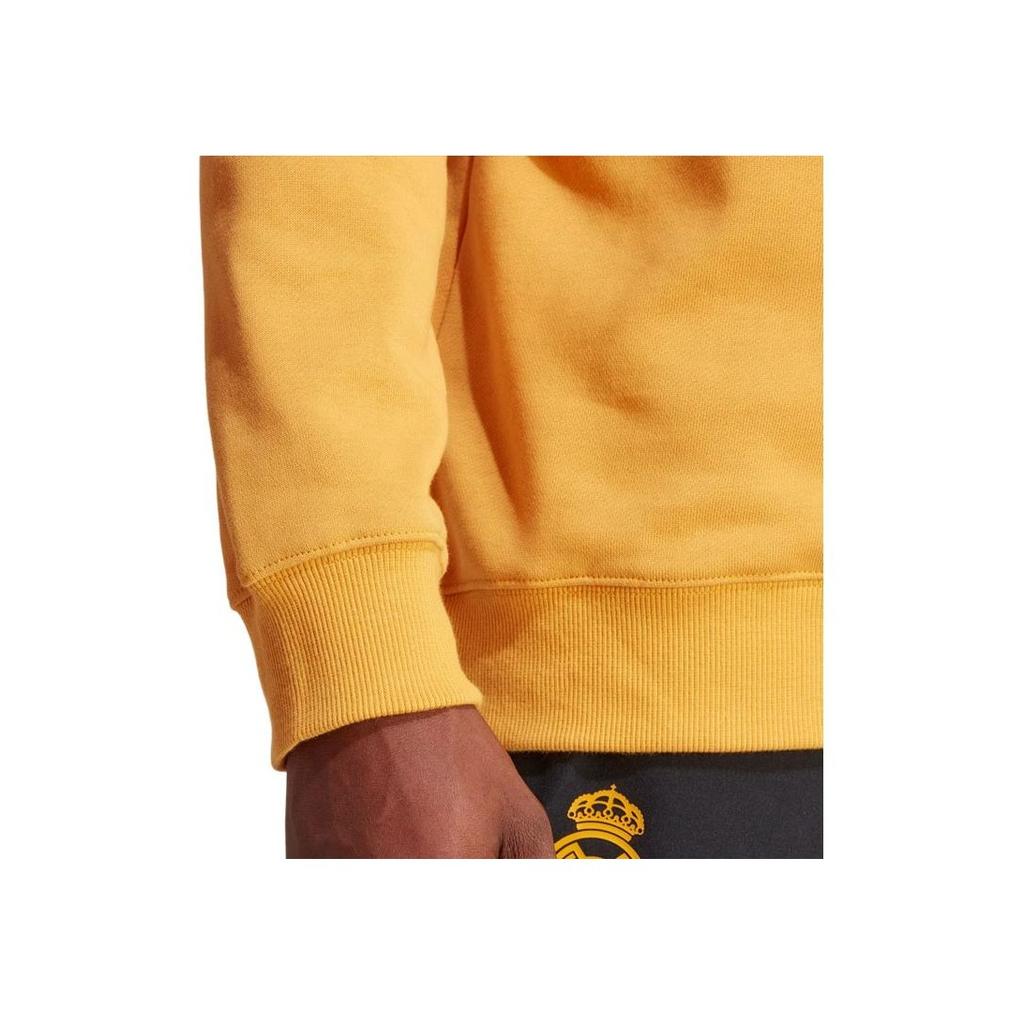 Adidas Real Madrid Lifestyle Sweatshirt Men Tops Yellow HY0631