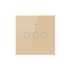 1/2/3/4gang TUYA EU WiFi Smart Touch Switch Neutral Wire/No Neutral Wire Required Wall Touch Switch Work With Alexa Google Home
