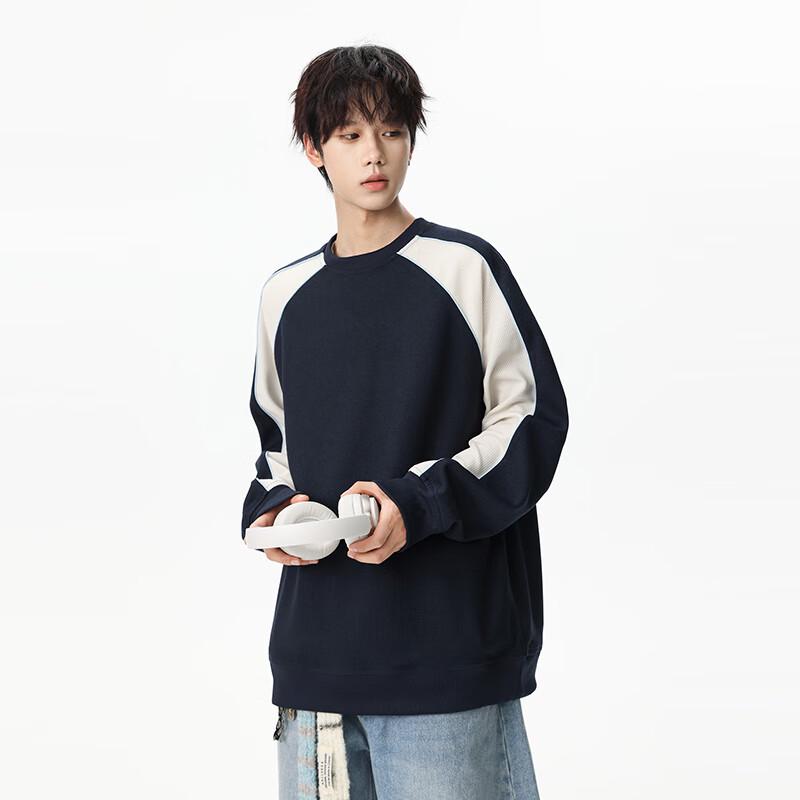 

TOM ADAM Color Block Pullover Sweatshirt 2XL