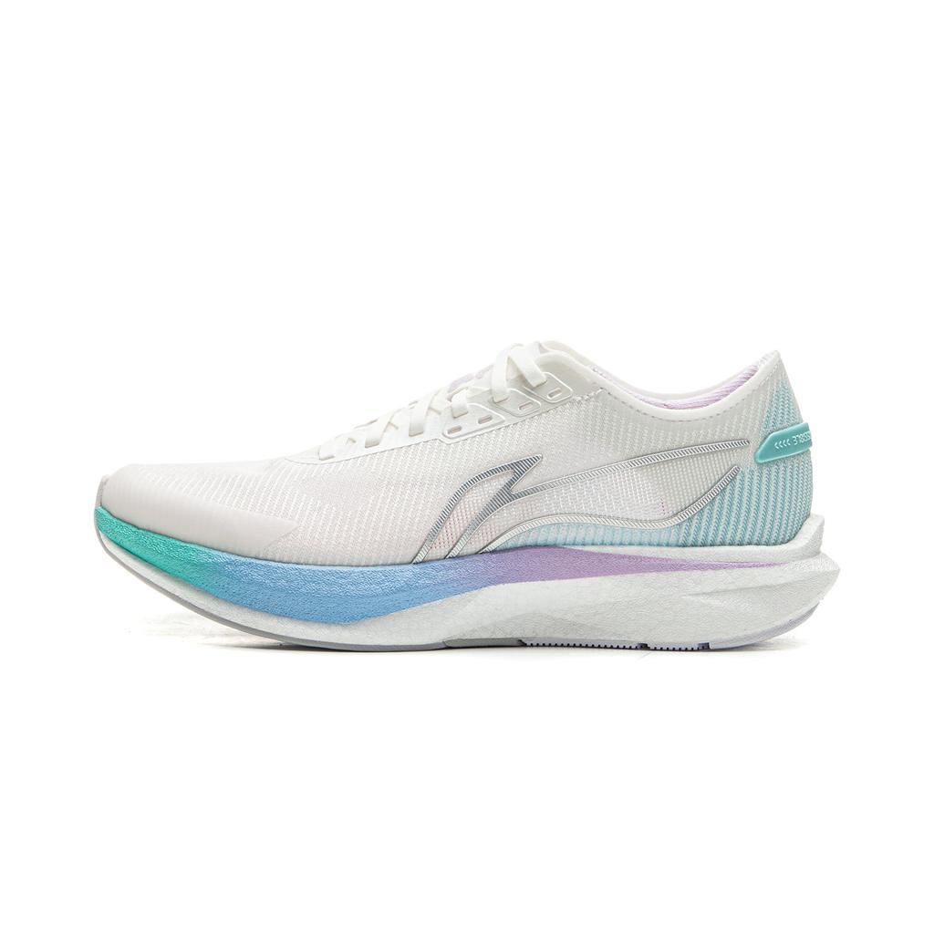 Li Ning Wind Chaser Professional Shock Absorption Breathable Support Low Top Casual Running Shoes Women sneaker White Green ARPV008-11