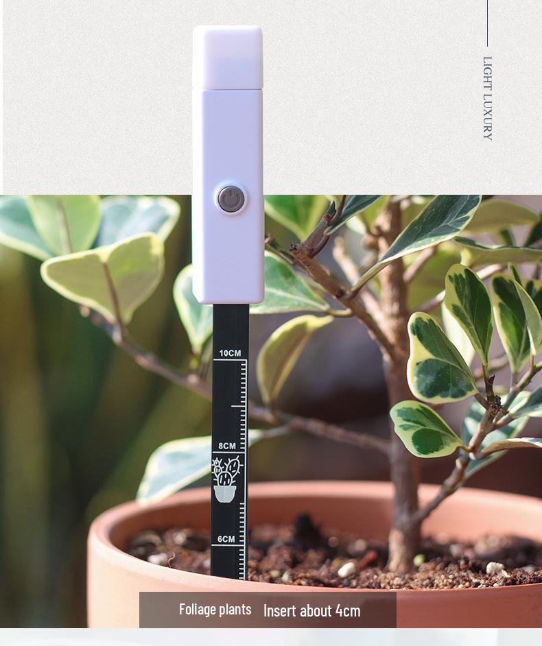 Top-Rated Soil Moisture Meter Pen | Gardening Hygrometer with Water Shortage Alert