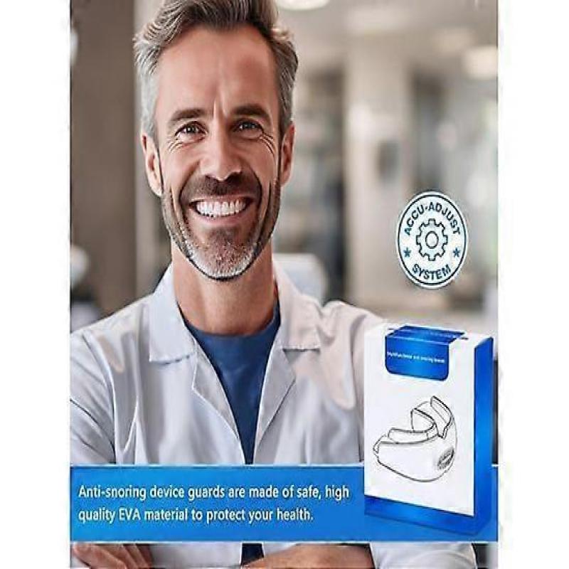 Anti-Snoring Mouth Guard  Effective Oral Device to Relieve Snoring | Comfortable Sleep Solution for Quieter Nights & Better Rest