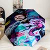 Musician's Heartfelt Expression Umbrella 8-Frame for Travel, Camping, Casual Lightweight Portable Umbrella, Essential for Every Family Holidays Gift
