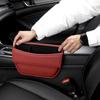 2Pcs Car Interior Storage Pocket Leather Multifunction Storage Box Pocket Seats Crevice Filler Storage Bag Car Interior Parts