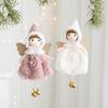 Soft Christmas Dress Angel Girl Pendant Handmade Xmas Tree Pendant  Hotel Office Decor