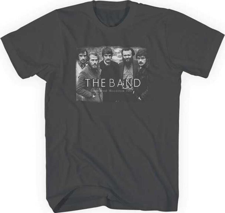 The Band Classic Rock T-shirt - EST Woodstock 1967 Tee New - Official M