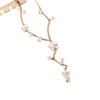 Korean Style Floral Tassel Sweater Chain: Luxurious Long Necklace for Autumn and Winter