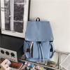 Schoolbag American schoolbag Female college student Pure high school student Campus flip nylon travel Waterproof backpack Boys backpack