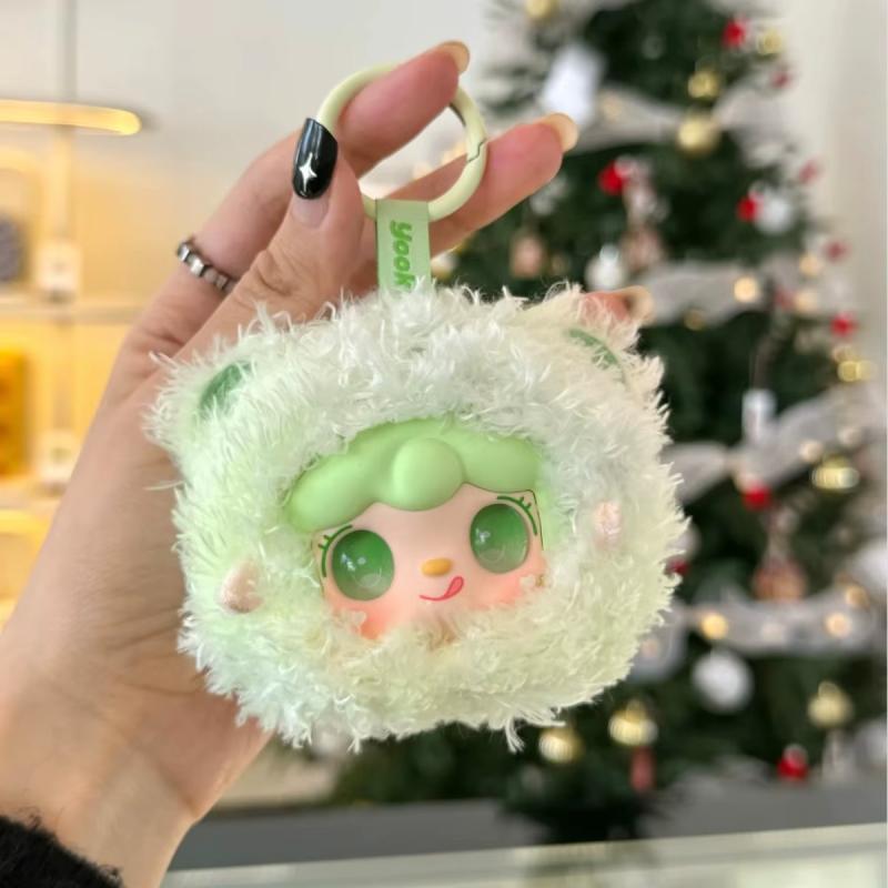 Plush Take A Bite Of Bear Series Cute Pendant Blind Box Desktop Ornament Toy Anime Cartoon Doll Mystery Box Girl Gifts