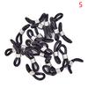 20Pcs Brillen/Brille Kette Riemen Halter Gummi Schleife Ende Erkenntnisse Diy