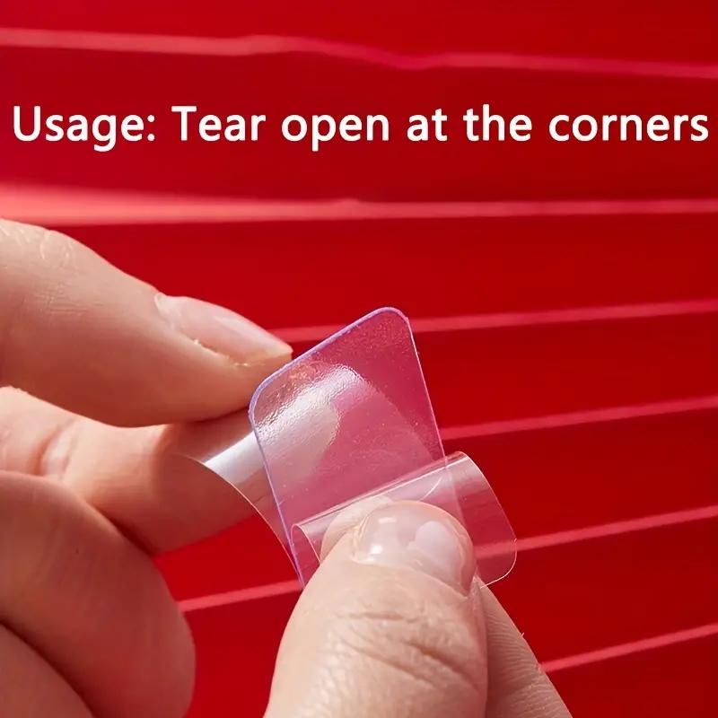 Multifunctional Double Sided Adhesive Tape, Waterproof Removable  For Walls New Year Spring Couplets , Reusable