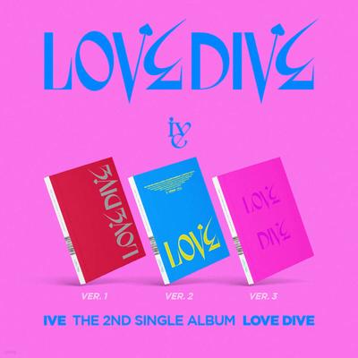 IVE (Ive) - LOVE DIVE [1 Out of 3 Versions Randomly Sent]