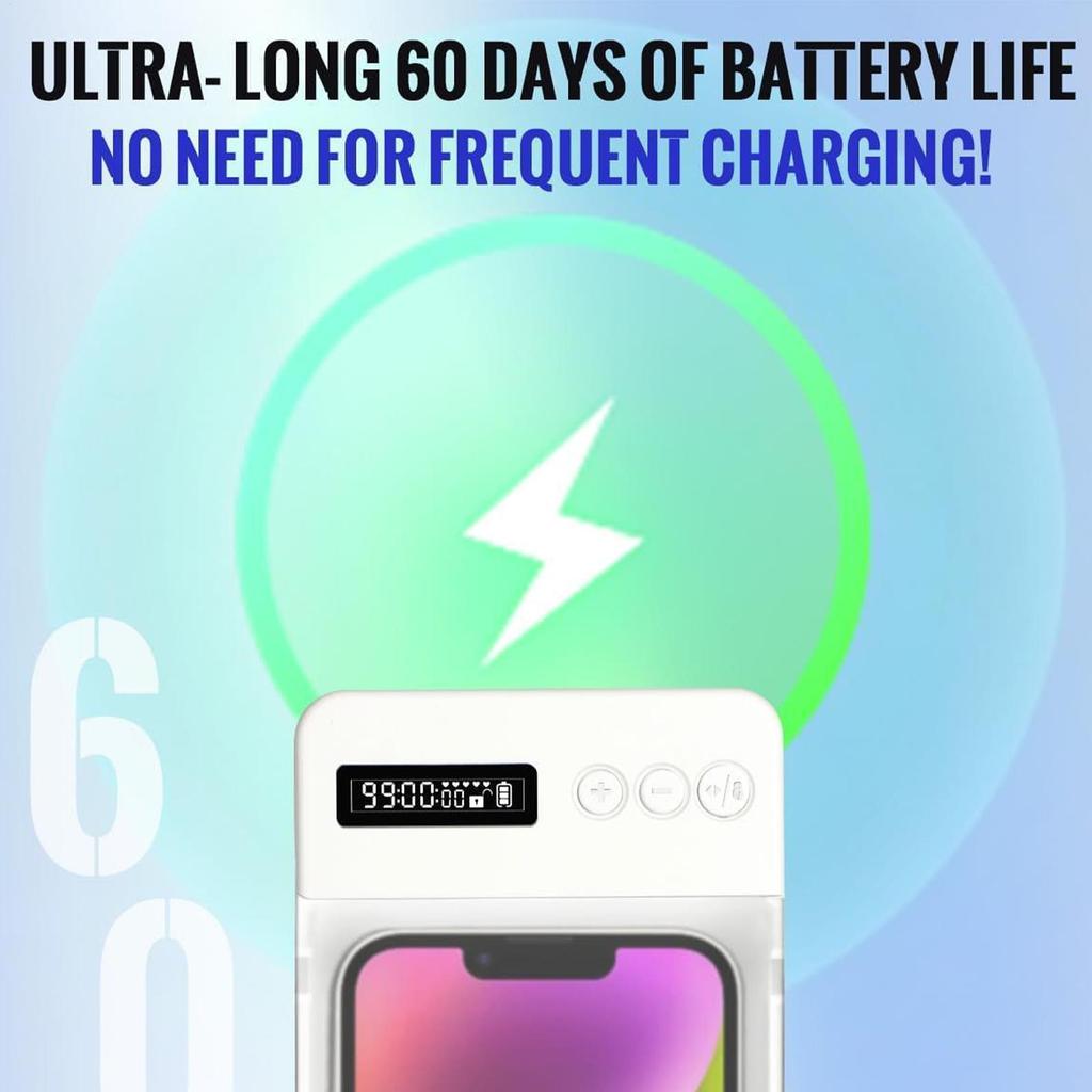 Phone Lock Box Self-Control Case with Timer Timed Cell Phone Jail Locker for Students Kids Adults Family Home Office Gym Travel