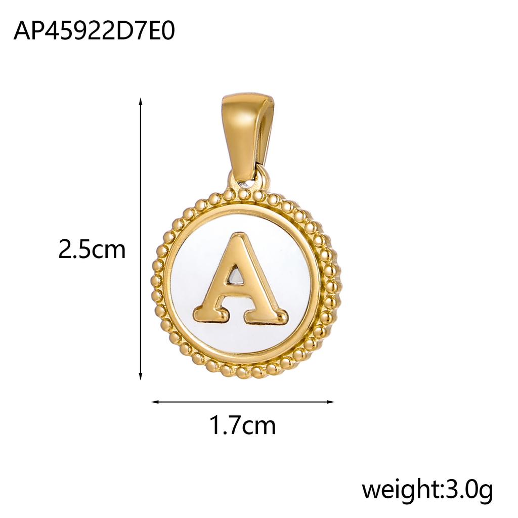 CARLIDANA Stainless Steel Waterproof Heart Love Leaf Rabbit Letter Charms Pendant Gold Plated Heart Pendant Charms For Making J