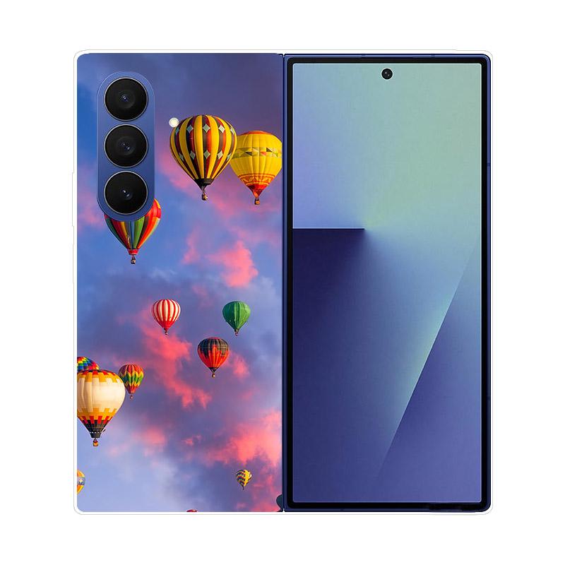 For Samsung Galaxy Z Fold 7 5G Phone Case Cover Transparent Back Protective Shell Coque For Samsung Z Fold7 Clear Hard PC Fundas