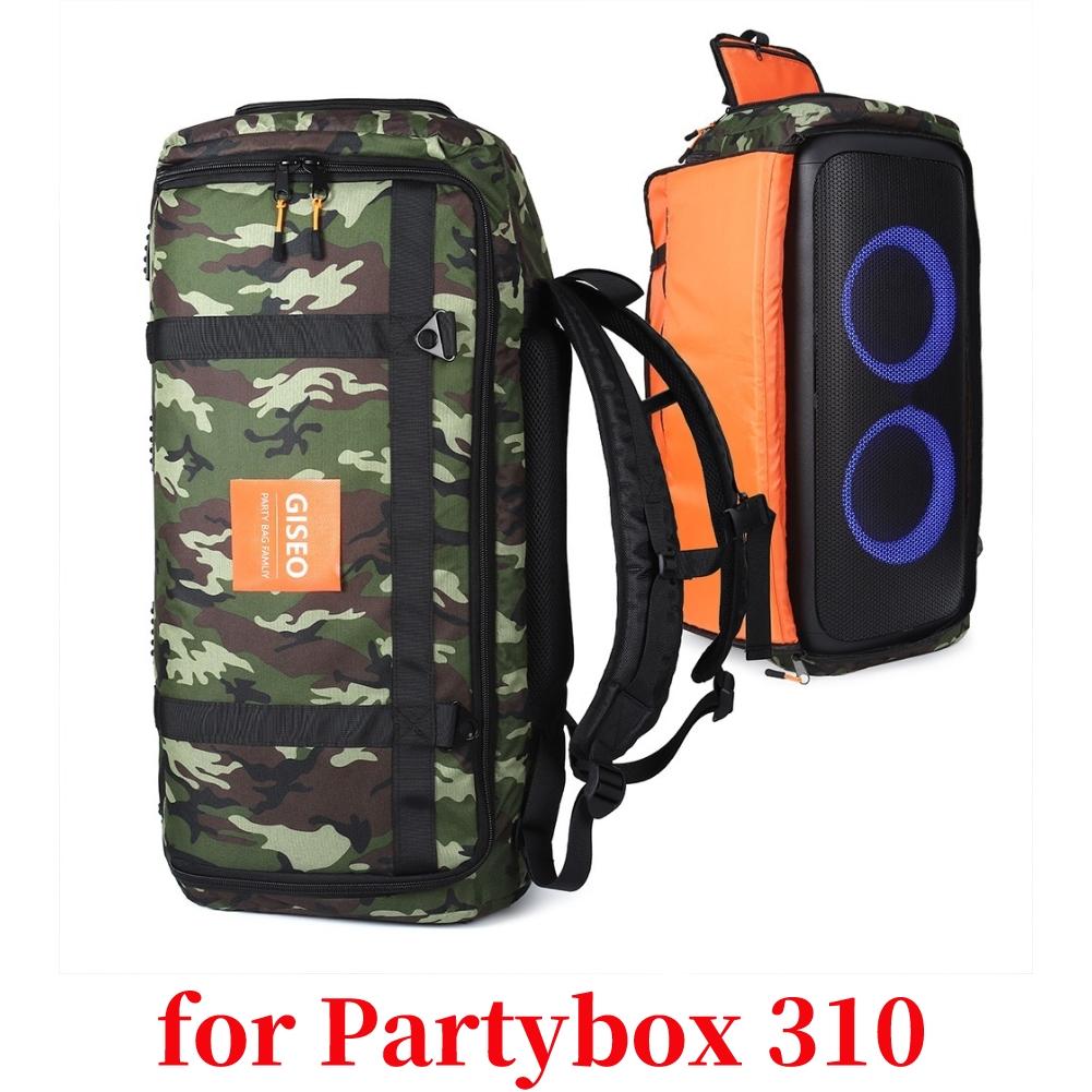 Case Waterproof Speaker Shoulder Bag Large Capacity Foldable Protection Speaker Storage Accessories for JBL Partybox 110/310