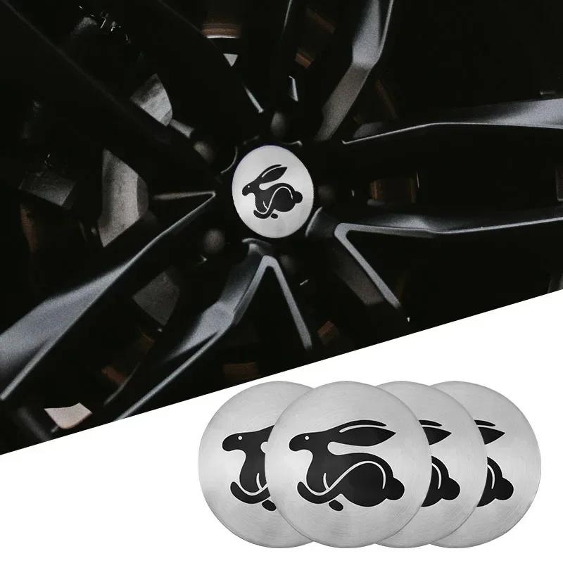 Pro VW Volkswagen Jetta MK5 Golf 4ks 56mm Samolepky na kola auta Středové krytky kol Znak auta Odznak Obtisk Pro Volkswagen GTI R-Line R